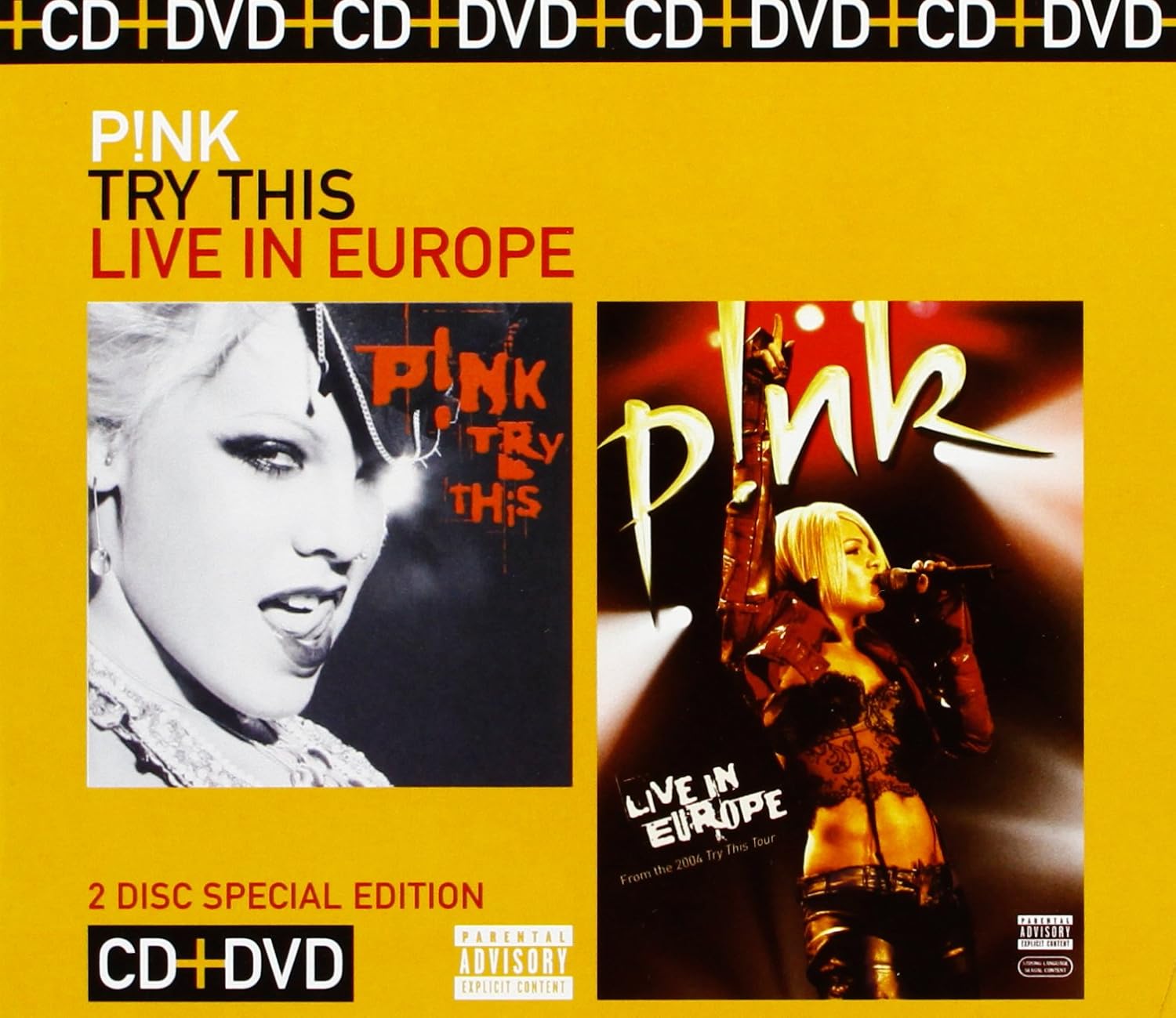 P!NK - TRY THIS / LIVE IN EUROPE