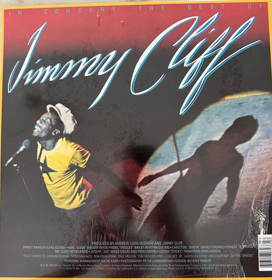 JIMMY CLIFF - IN CONCERT THE BEST OF JIMMY CLIFF - Imagen 2