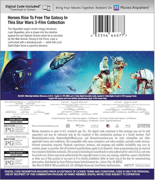 STAR WARS – THE ORIGINAL TRILOGY - Imagen 2