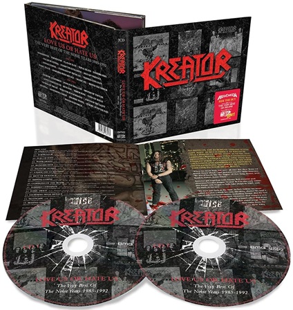 KREATOR - LOVE US OR HATE US - THE VERY BEST OF THE NOISE YEARS 1985-1992