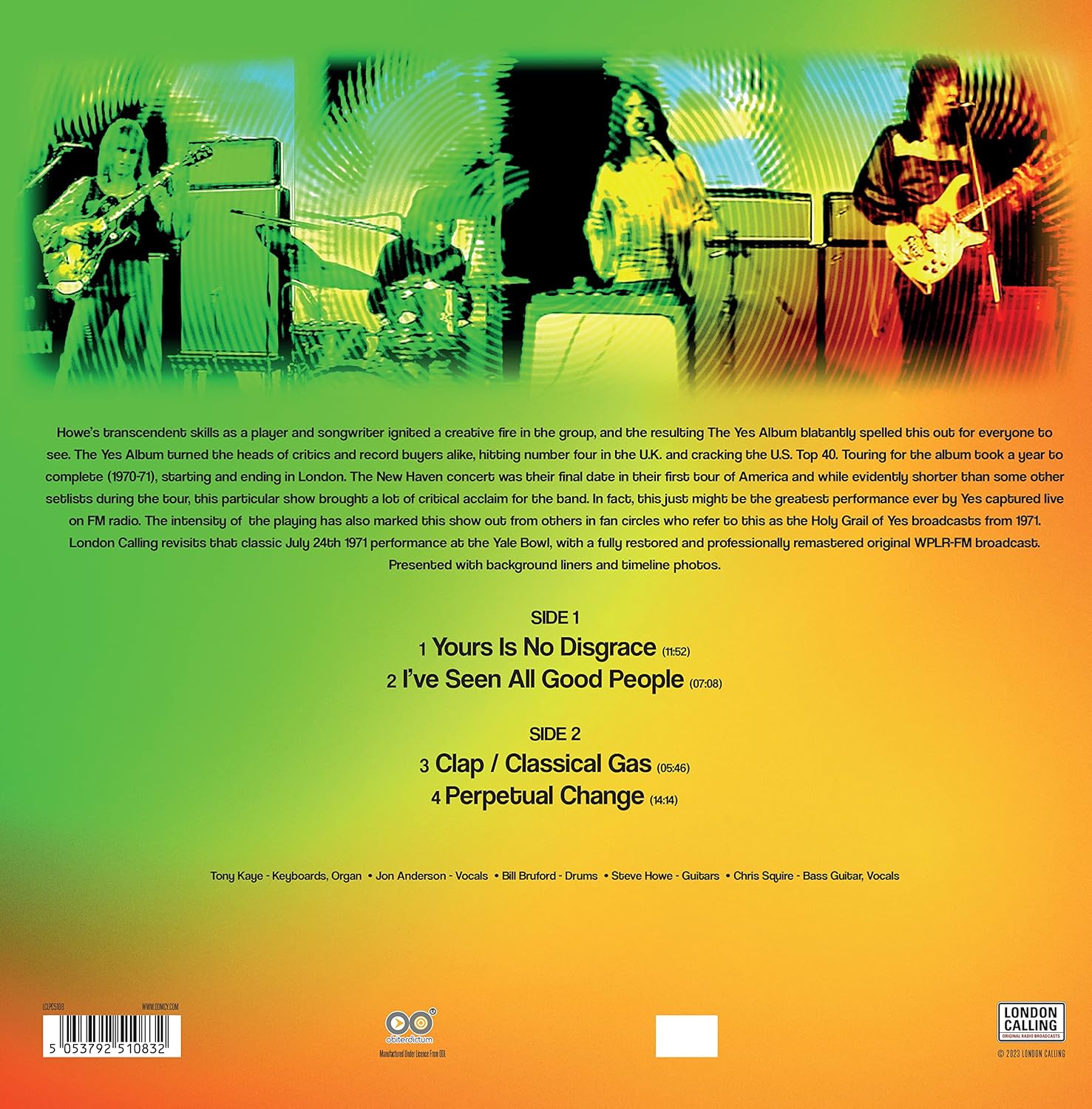 YES - LIVE - USA 71 - Imagen 2