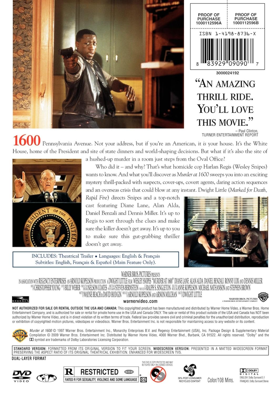 MURDER AT 1600 - Imagen 2