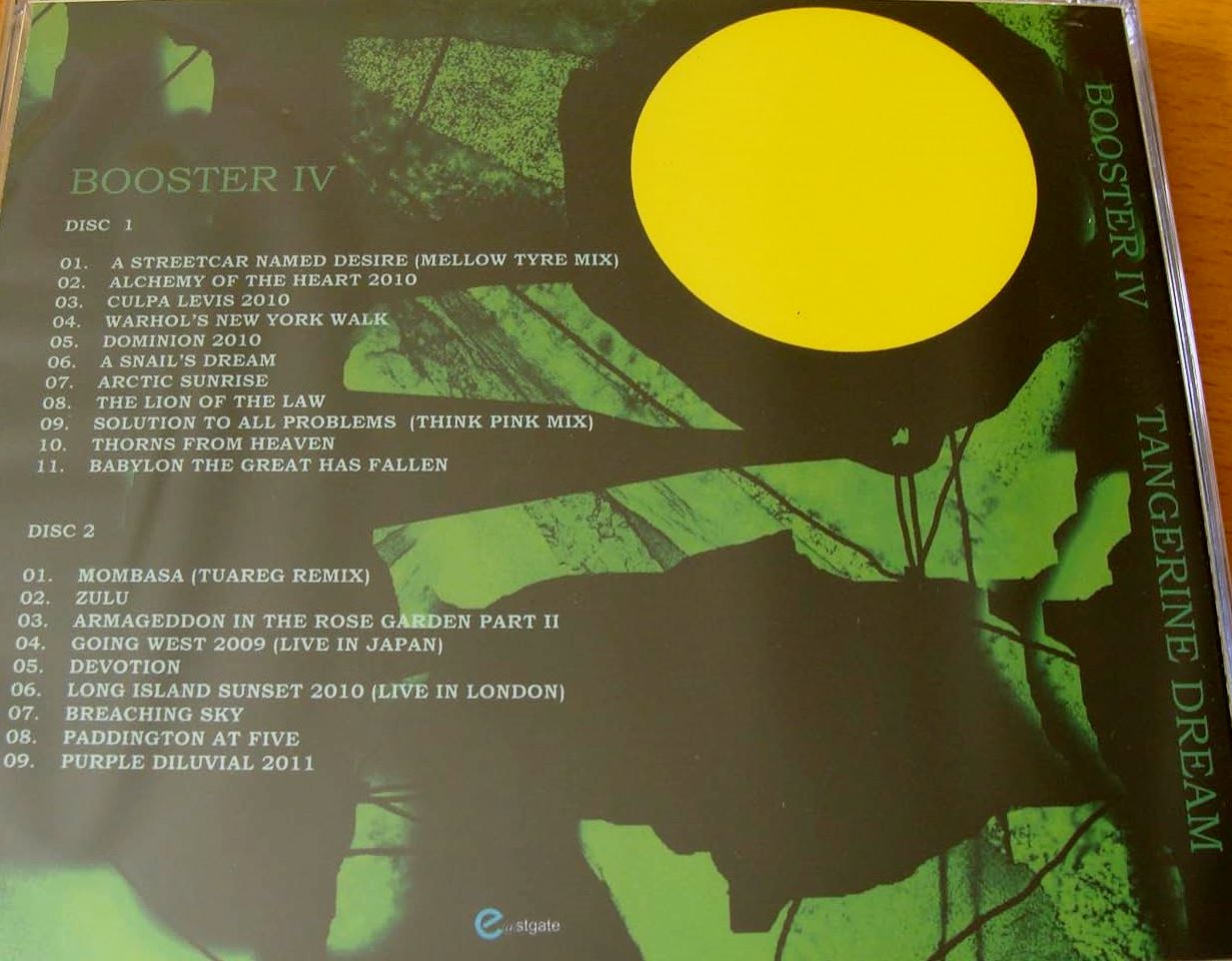 TANGERINE DREAM – BOOSTER VOL. IV - Imagen 2