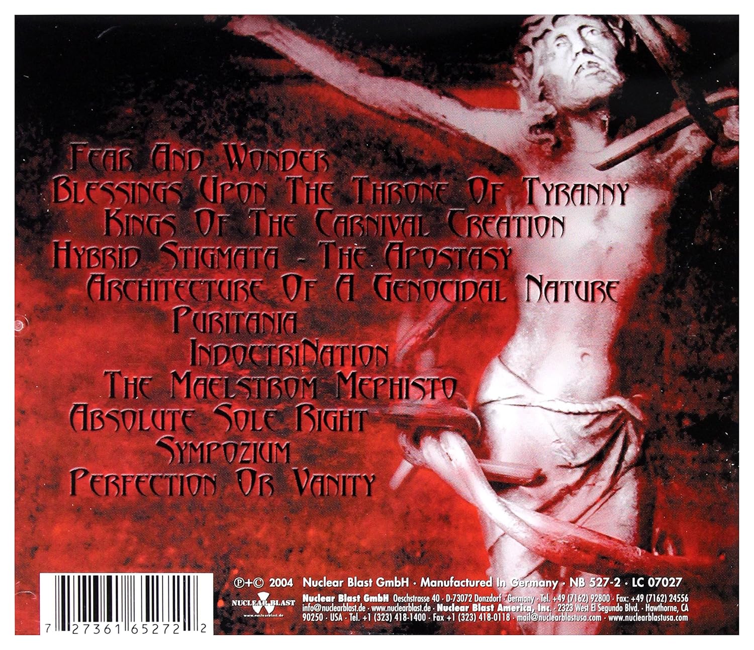 DIMMU BORGIR - PURITANICAL EUPHORIC MISANTHROPIA - Imagen 2