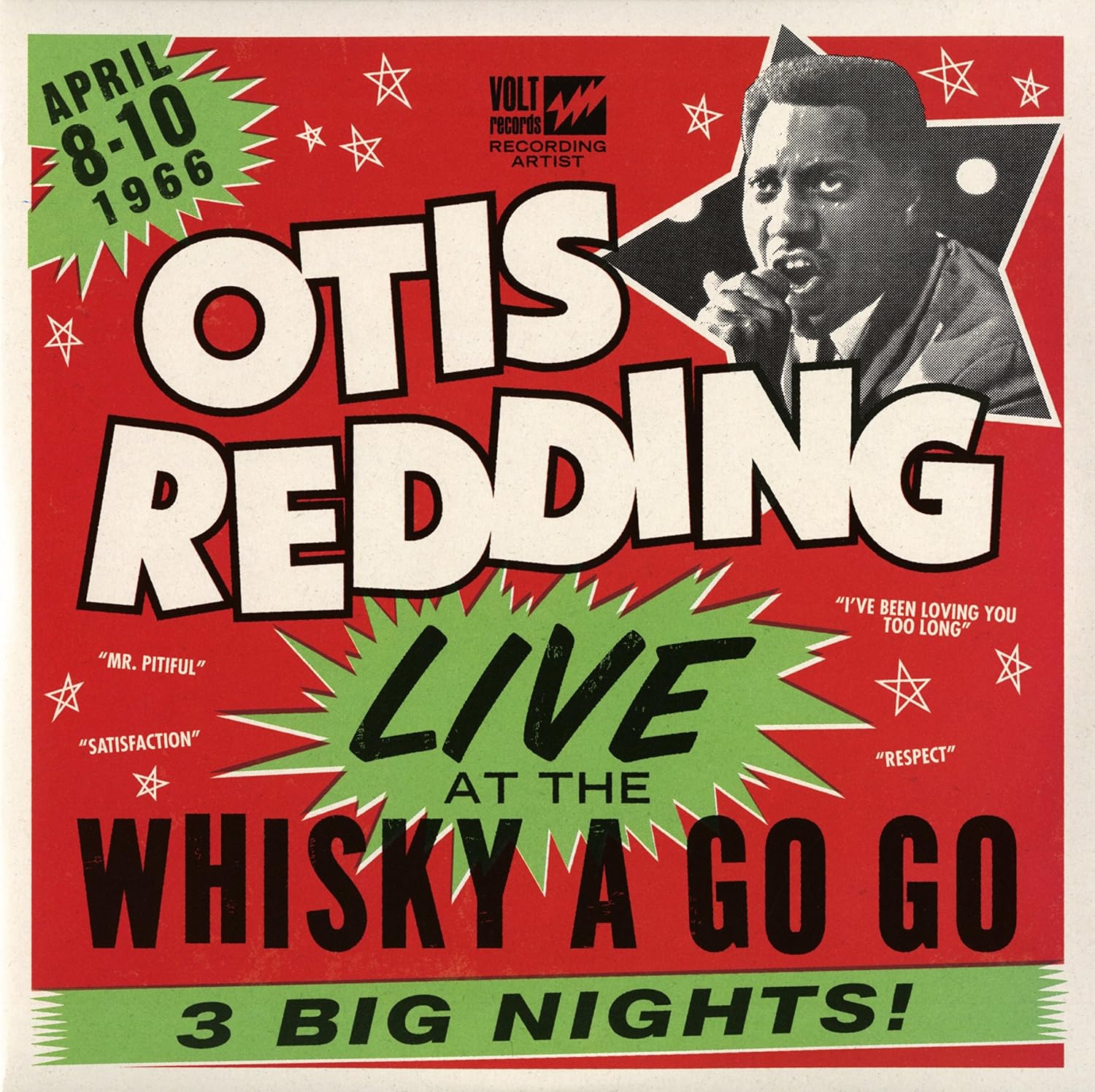 OTIS REDDING - LIVE AT THE WHISKY A GO GO