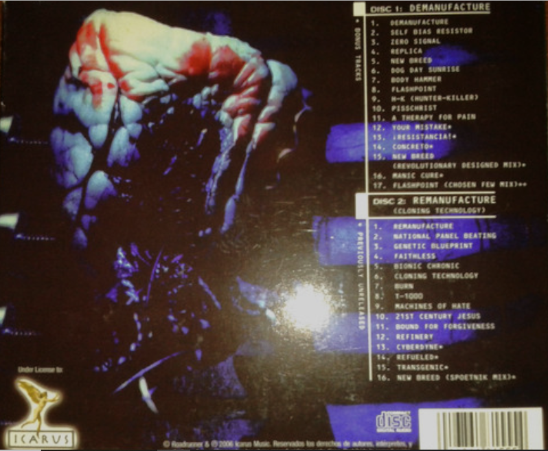 FEAR FACTORY - DEMANUFACTURE - Imagen 2