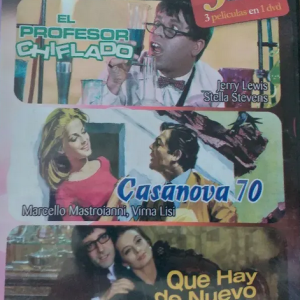 EL PROFESOR CHIFLADO / CASANOVA 70 / QUE HAY DE NUEVO PUSSYCAT