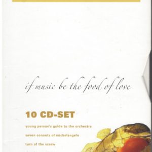 BENJAMIN BRITTEN / PETER PEARS - IT MUSIC BE THE FOOD OF LOVE