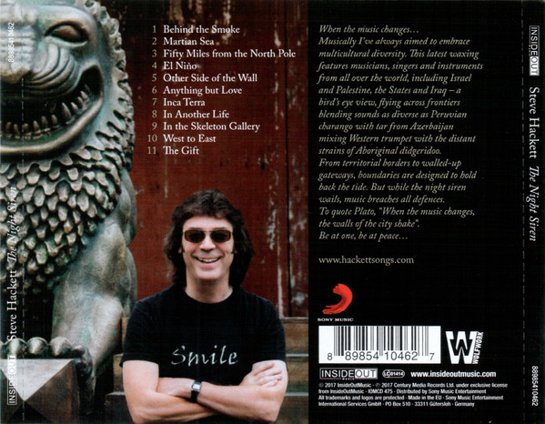 STEVE HACKETT - THE NIGHT SIREN - Imagen 2