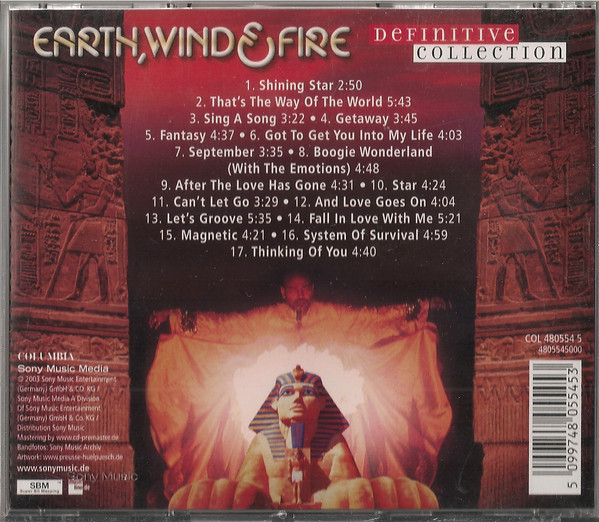 EARTH WIND & FIRE - DEFINITIVE COLLECTION - Imagen 2
