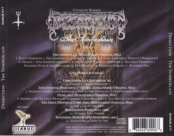 DISSECTION - THE SOMBERLAIN - Imagen 2