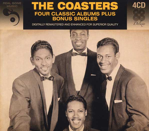 THE COASTERS - FOUR CLASSIC ALBUMS PLUS BONUS SINGLES