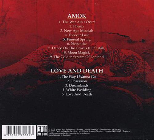 SENTENCED - AMOK + LOVE & DEATH - Imagen 2