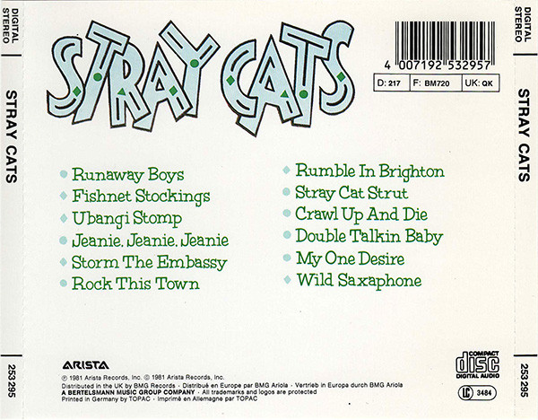 STRAY CATS - STRAY CATS - Imagen 2