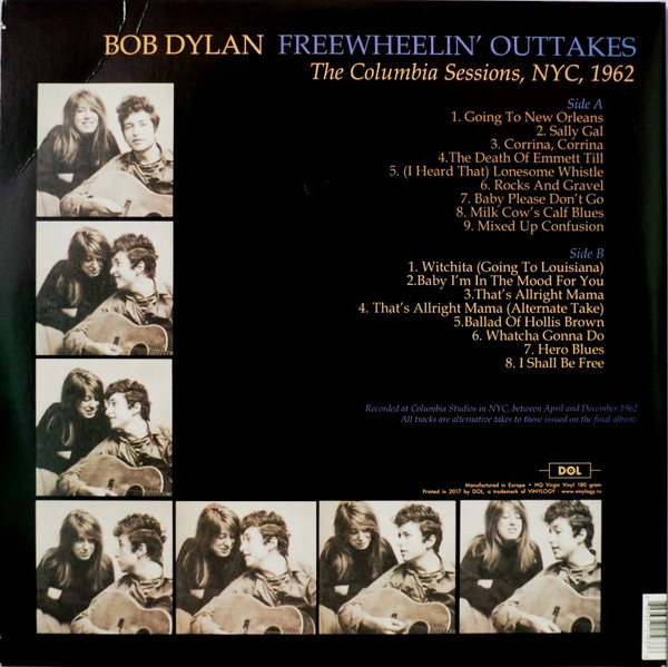 BOB DYLAN - FREEWHEELIN OUTTAKES / THE COLUMBIA SESSIONS NYC 1962 - Imagen 2