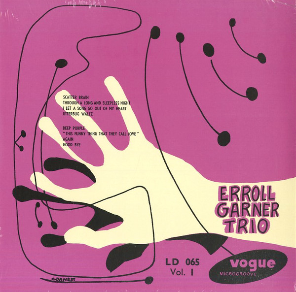 ERROL GARNER TRIO - ERROL GARNER TRIO VOL 1