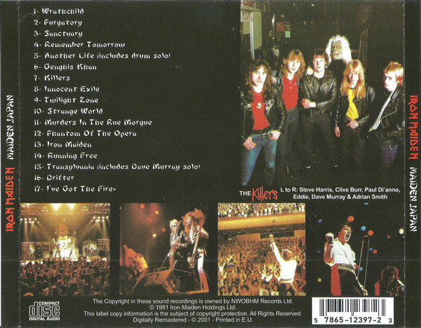 IRON MAIDEN - MAIDEN JAPON - Imagen 3