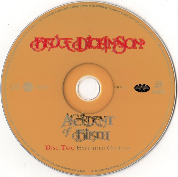 BRUCE DICKINSON - ACCIDENT OF BIRTH - Imagen 2