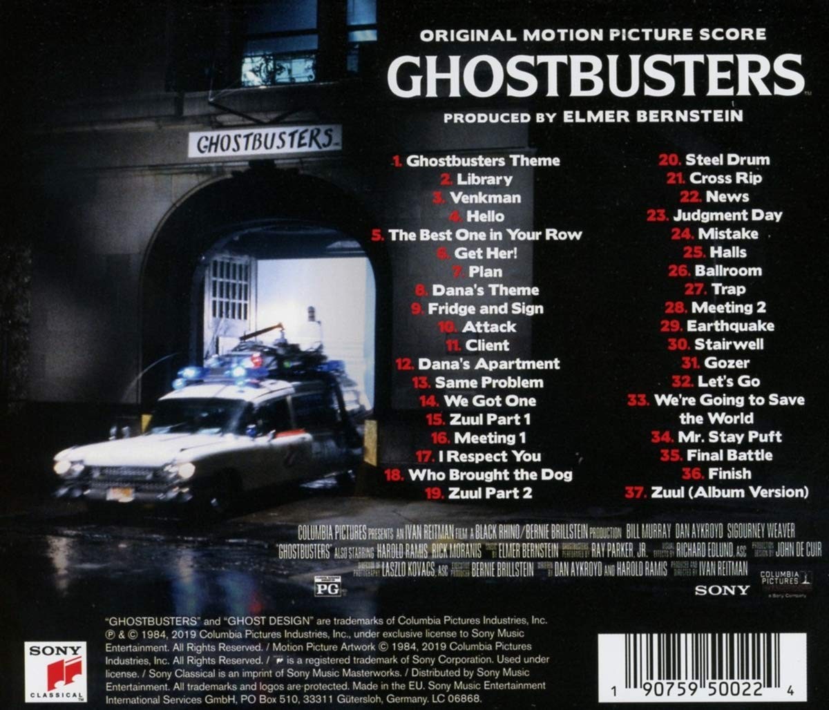 ELMER BERNSTEIN - GHOSTBUSTERS - SOUNDTRACK - Imagen 2