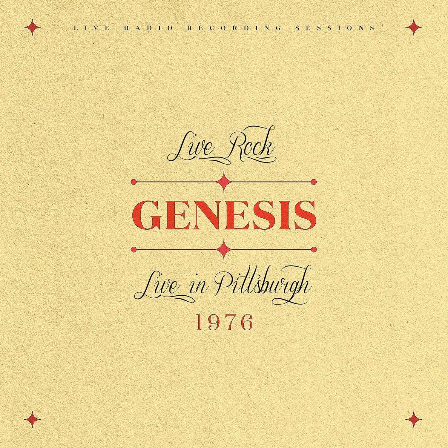 GENESIS - LIVE IN PITTSBURGH 1976