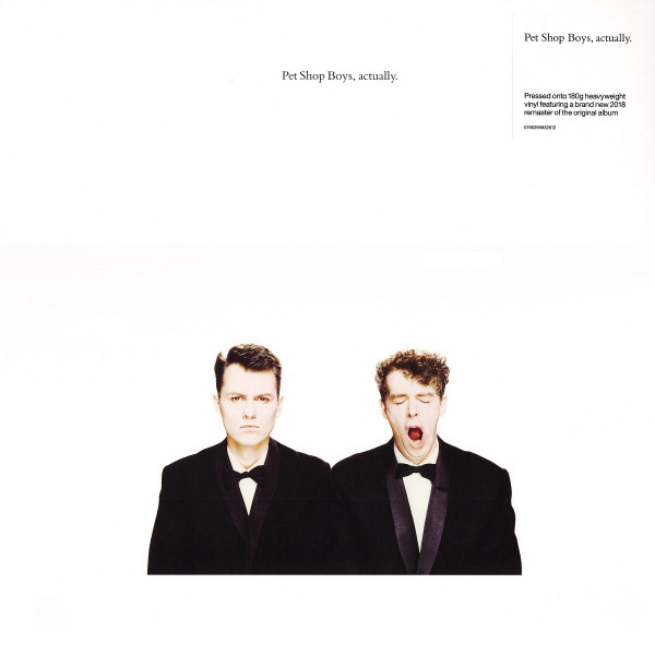PET SHOP BOYS - ACTUALLY