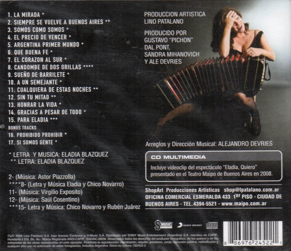 SANDRA MIHANOVICH - HONRAR LA VIDA - Imagen 2