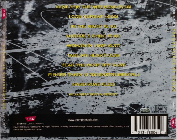 TRIUMPH - PROGRESSIONS OF POWER - Imagen 2