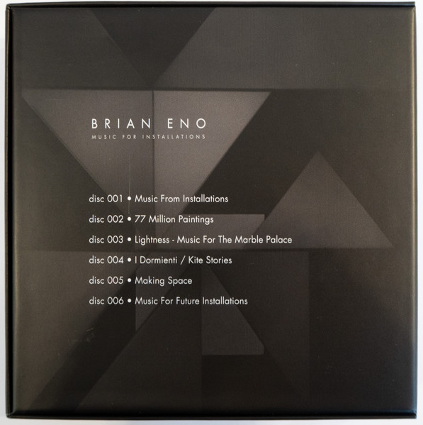 BRIAN ENO - MUSIC FROM INSTALLATIONS - Imagen 2