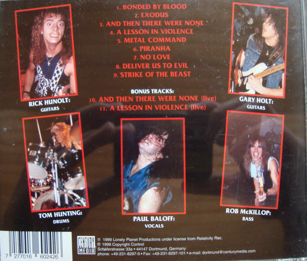 EXODUS - BONDED BY BLOOD - Imagen 2