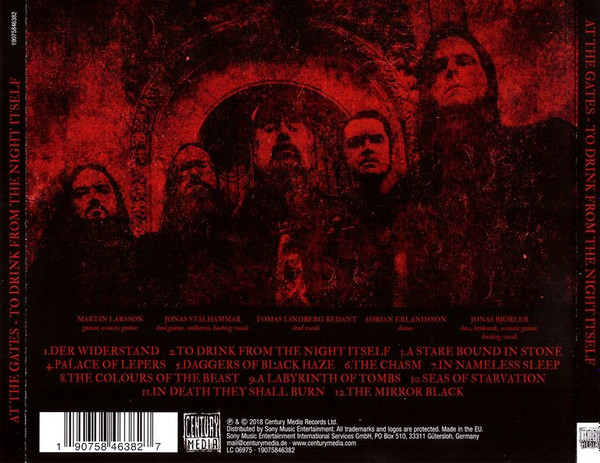 AT THE GATES - TO DRINK FROM THE NIGHT ITSELF - Imagen 2