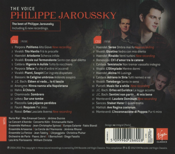 PHILIPPE JAROUSSKY - LA VOIX DES REVES - GREATEST MOMENTS - Imagen 2