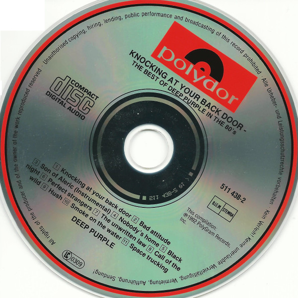 DEEP PURPLE - KNOCKING AT YOUR BACK DOOR - THE BEST OF DEEP PURPLE IN THE 80 - Imagen 2