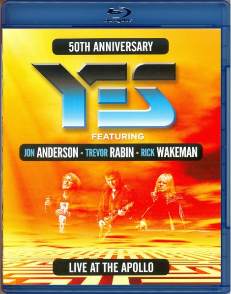 YES WITH JON ANDERSON / TREVOR RABIN / RICK WAKEMAN - LIVE AT THE APOLLO - 50th ANNIVERSARY