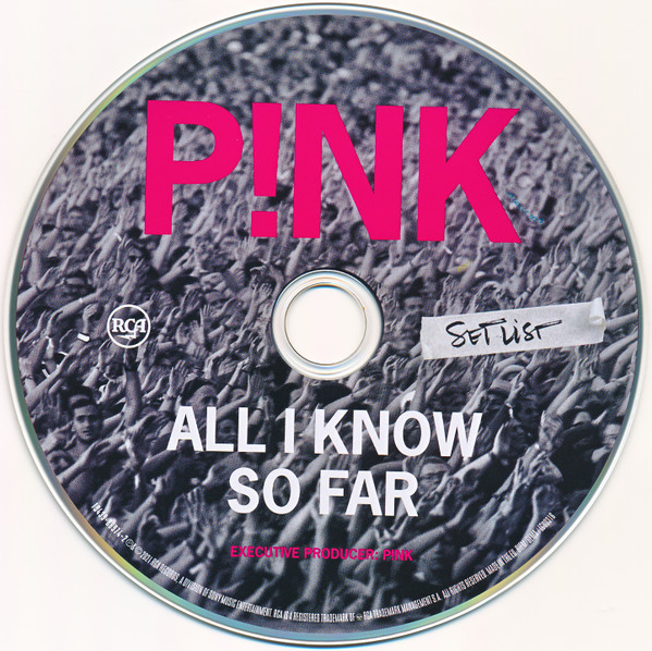 PINK - ALL I KNOW SO FAR - SETLIST - Imagen 2