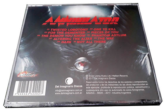 ANNIHILATOR - FOR THE DEMENTED - Imagen 2