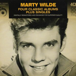 MARTY WILDE - FOUR CLASSIC ALBUMS PLUS SINGLES