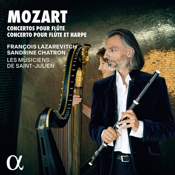 MOZART / FRANCOIS LAZAREVITCH - CONCERTOS POUR FLAUT / ET FLAUT ET HARPE