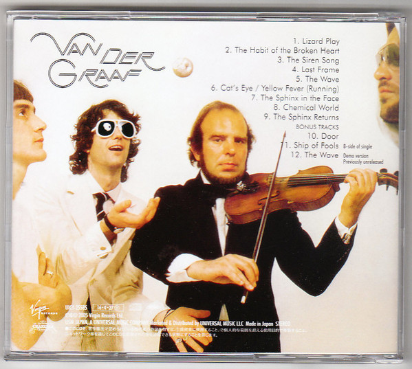 VAN DER GRAAF GENERATION - THE QUIET ZONE / THE PLEASURE DOME - Imagen 3