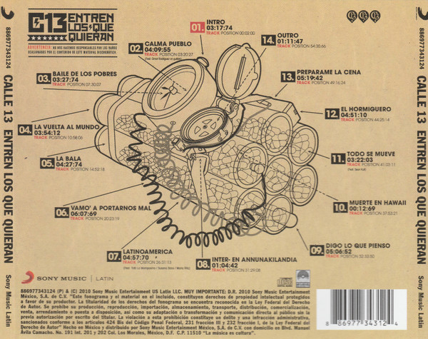 CALLE 13 - ENTREN LOS QUE QUIERAN - Imagen 3
