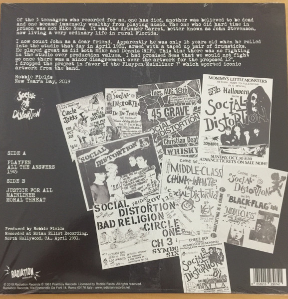 SOCIAL DISTORTION - POSHBOYS LITTLE MONSTER - Imagen 2