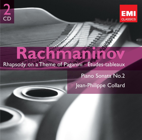 RACHMANINOV / JEAN-PHILIPPE COLLARD - RHAPSODY ON A THEME OF PAGANINI - ETUDES-TABLEAUX - PIANO SONATA N2