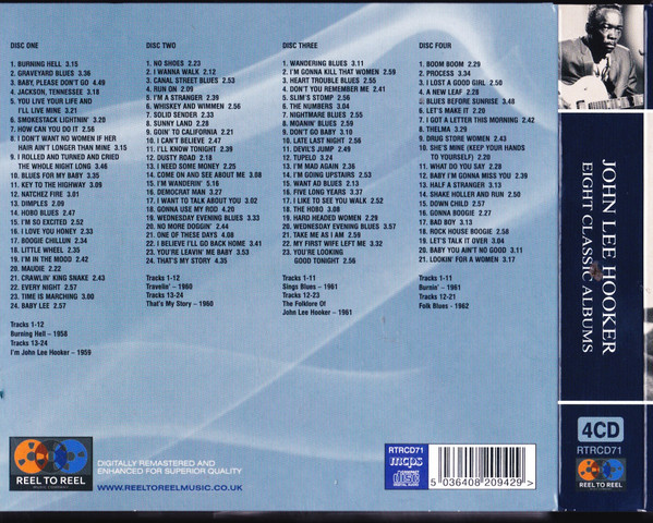 JOHN LEE HOOCKER - EIGHT CLASSIC ALBUMS - Imagen 2