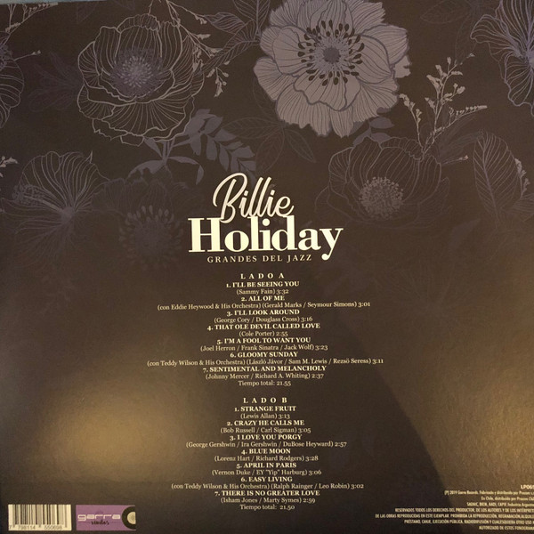 BILLIE HOLIDAY - GRANDES DEL JAZZ - Imagen 2
