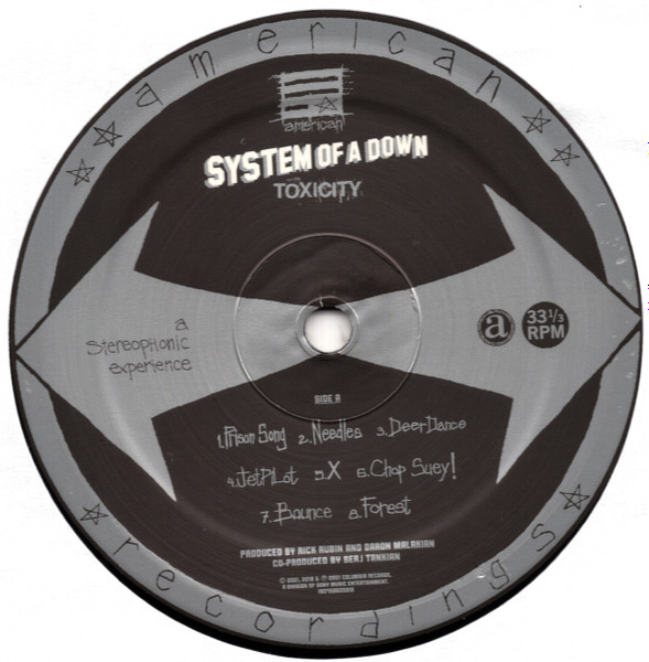SYSTEM OF A DOWN - TOXICITY - Imagen 2