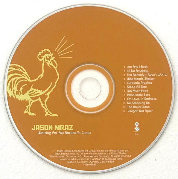 JASON MRAZ - WAITING FOR MY ROCKET TO COME - Imagen 2