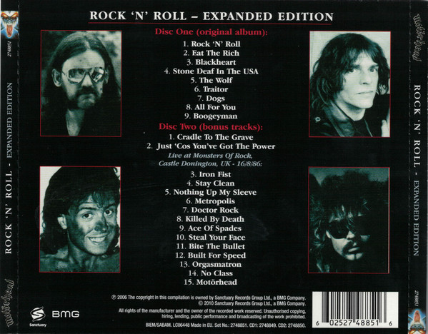 MOTORHEAD - ROCK N ROLL - Imagen 2