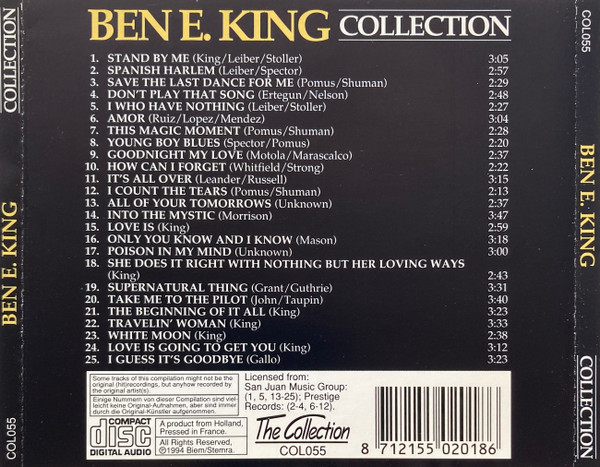 BEN E KING - COLLECTION - Imagen 2