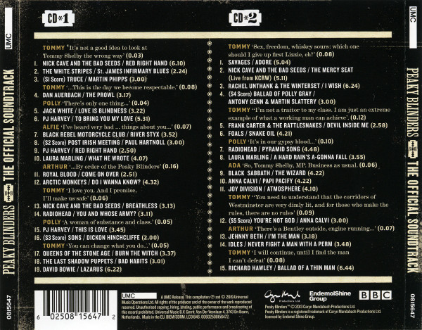 VARIOUS - PEAKY BLINDERS OST - Imagen 2
