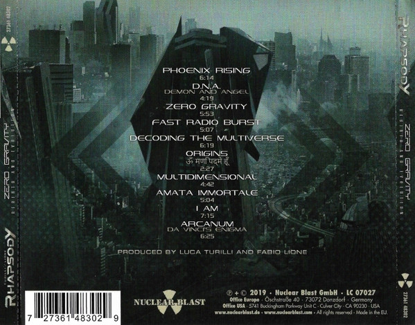 TURILLI LIONE RHAPSODY - ZERO GRAVITY - Imagen 2