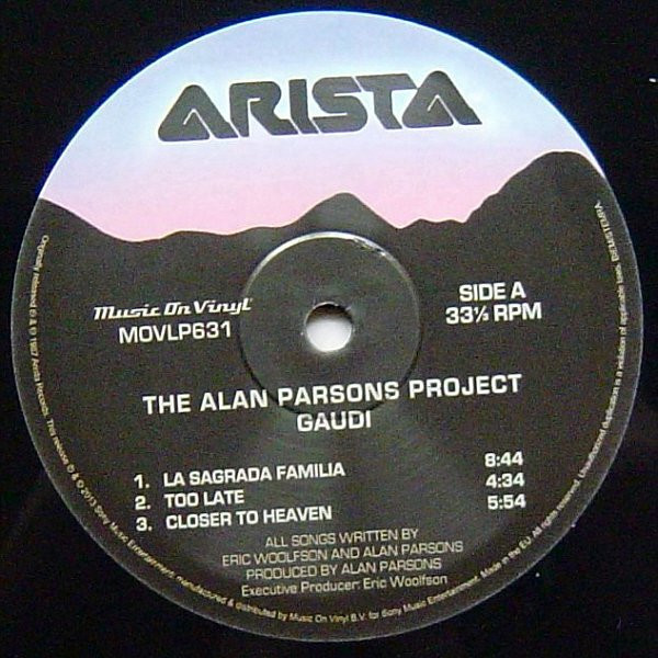 THE ALAN PARSONS PROJECT - GAUDI - Imagen 2